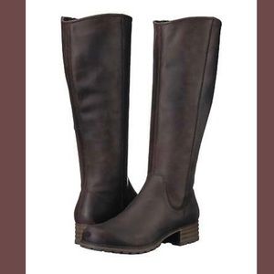 Clark’s Marana Trudy Dark Brown Leather Boots